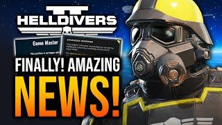 Helldivers 2 - NEW Game Master, Devs Respond & Dispatch Update!