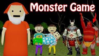 Baba VS Monster Fight Game | Win 1 Crore | Game | Gulli Bulli | Make Joke Of Horror