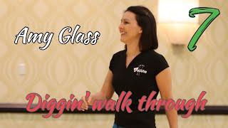 DIGGIN' line dance - Choreographed by Amy Glass