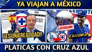 ¡EN ESPAÑA REPORTAN! CRUZ AZUL VA CON TODO POR PROYECTO l DODGERS Y CRUZ AZUL CERCA LA DECIMA