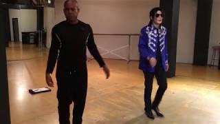 How did Michael Jackson practice dancing? I learned it with his royal teacher.