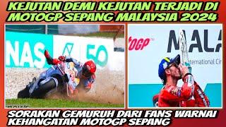 DETIK DETIK MARQUEZ JATUH DAN SAINGAN SENGIT PECCO DAN MARTIN SAMPAI KE GARIS FINISH