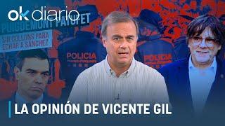 Vicente Gil: "Puigdemont no tiene collons para echar a Sánchez"