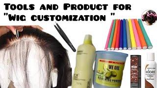 Frontal hairline plucking, hair bleaching/coloring| How to measure head for custom wig 2025