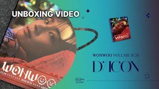 WONWOO [ DICON VOLUME N°26 ] Unboxing｜원우 디아이콘 앨범깡 #SEVENTEEN #세븐틴