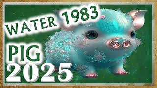  Pig Horoscope 2025 | Water Pig 1983 | February 13, 1983 to February 1, 1984