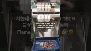 서현테크 SEOHYEON TECH 불꽃오징어 칼집세절기 #불꽃오징어 #오징어 #koreanfood #오징어슬라이스 #오징어덮밥  #맥주안주