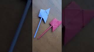 Origami Axe  l ES art & craft