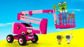 Chelsea The Cherry Picker Visits Gecko's Garage | Trucks For Children | Truck Cartoons For Kids