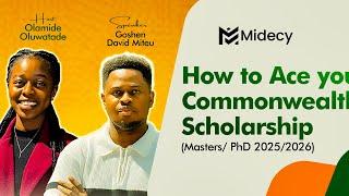 How to Ace Your Commonwealth Scholarships Application 2025/2026