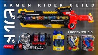 Kamen Rider Build DX Build Driver and All power up items | Unboxing and Henshin sound