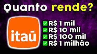 🟠 Quanto Rende a Conta Itaú? CDB DI Itaú Vale a Pena em 2024? [SIMULAÇÃO COMPLETA]