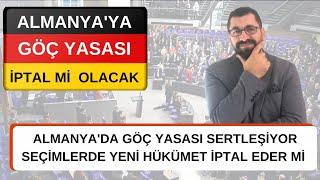 ALMANYA'YA GÖÇ İPTAL Mİ OLACAK ? TRENİ KAÇIRMA ! ALMANYA'DA SEÇİMLER | 18A 18B 81A FIRSAT MAVİ  KART