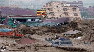 Uganda is Sinking! Massive floods sweep away houses and cars in Mbale and Pakwach!