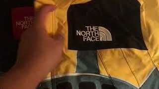 Supreme TNF Statue of Liberty Mountain Jacket Yellow