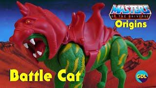 MOTU Origins Battle Cat Review! New Masters of the Universe Toys by Mattel