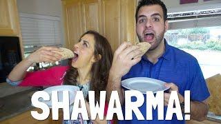 MAKING THE BEST SHAWARMA IN YOUR KITCHEN!  الشاورما