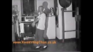 Late Grandmaster Ip Man performing Chum Kiu