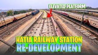 New Elevated Platform Construction at Hatia Railway Station