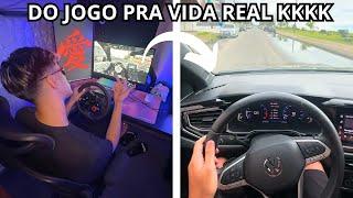 A Gamer Driving a Real Car LOL (CONSTANT DANGER)