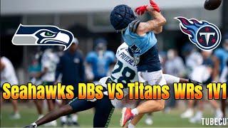 Seahawks DBs VS Titans WRs 1 V 1.