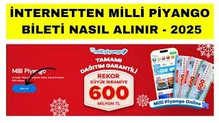 İnternetten Milli Piyango Bileti Nasıl Alınır - Online Milli Piyango Bileti Alma