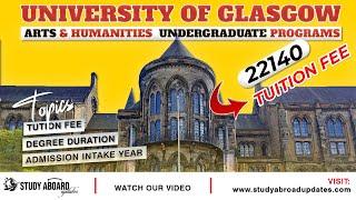 University Of Glasgow Arts & Humanities Undergraduate Programs