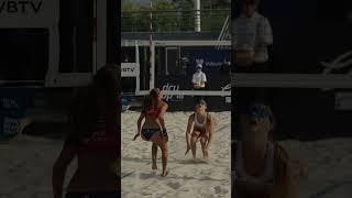 Zoe Verge-Depre sick dig and transition | beach volleyball highlights