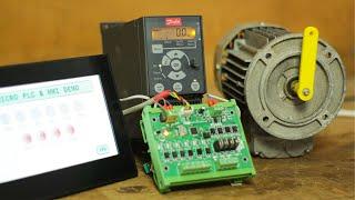 DIY low cost PLC using Atmega328P + 24VDC support + RS485 Modbus + HMI