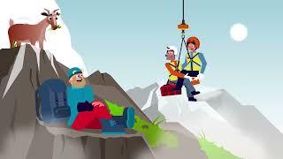 2. Helicopters - A mountain rescue