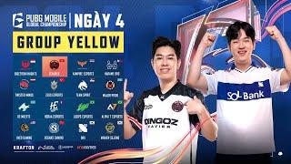  [VN] 2024 PMGC League | Group Yellow Day 4 | PUBG MOBILE Global Championship | CHIẾN LỘ VINH QUANG