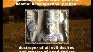 Sri Vishnu Sahasranamam   English Subtitles