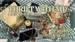 Amazing Finds! GOODWILL THRIFTING & STYLED THRIFT HAUL! | Home Decor Thrifting