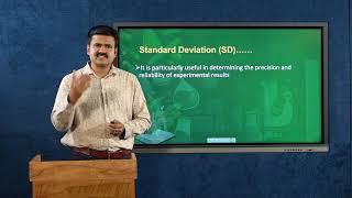 10. Standard Deviation in Analytical Chemical Data #ch08sp #swyamprabha