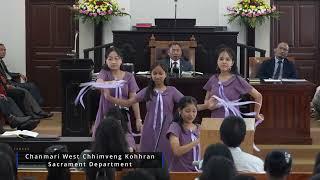 Worship Dance Chanmari West Chhimveng Kohhran |Sacrament Department | Chanmari West Pastor Bial |