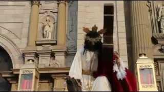 Impactante Cristo levanta su rostro en Semana Santa 2013