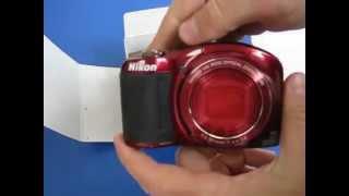 Фотоаппарат Nikon COOLPIX L620 Red | unboxing