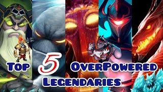 Castle Crush  Top 5 OVERPOWERED LEGENDARY Troops  Legendary OverPowered Gameplays