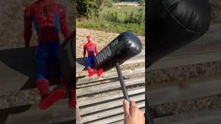 Spider-Man vs 1000 ton! #youtubecreatorcommunity