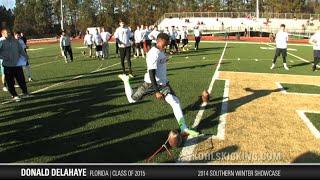 Donald De La Haye Highlights | D1 Scholarship Top Kicking & Punting Prospect | Kohl's Kicking Camps