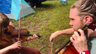 Clifftop 2023 - Speed the Plow - Kate Gregory & Benjamin Hearn - fiddle cello duo