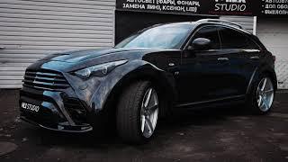 Infiniti QX70 в обвесе Renegade от MLX-STUDIO (Ярославль)