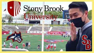 Empty College Campus Tour & Off-Campus Stony Brook University + Port Jefferson, NY