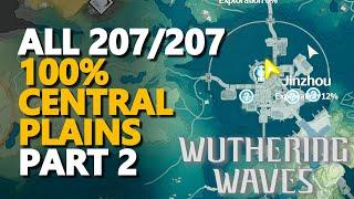 Central Plains 100% Exploration All Supply Chests Wuthering Waves PART 2