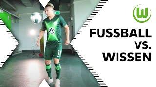 Felix Klaus in der Keepy-Uppy-Challenge | VfL Wolfsburg