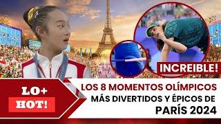 LOS 8 MOMENTOS OLÍMPICOS MÁS DIVERTIDOS Y ÉPICOS DE LOS JUEGOS OLÍMPICOS DE PARÍS 2024