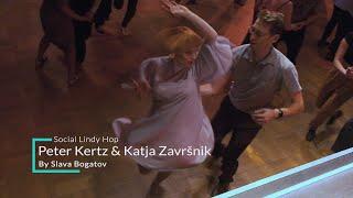 Peter Kertz and Katja Završnik - Social Lindy Hop