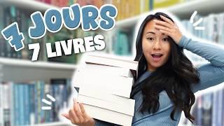 Lire 7 livres en 7 jours, est-ce possible ? 