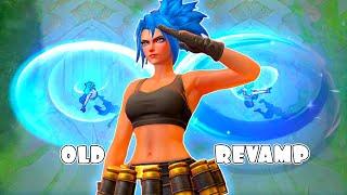 Karina Revamp Leona KoF VS OLD Skill Effects