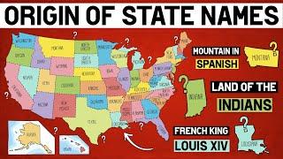 How Did Each U.S. State Get Its Name?